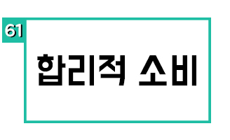 합리적 소비